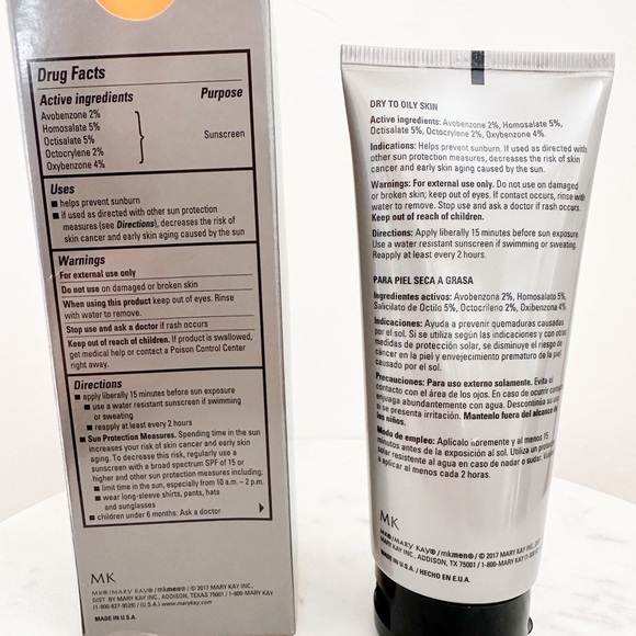 NEW Mary Kay MKMen Advanced Facial Hydrator Sunscreen Broad Spectrum SPF 30 3oz - Picture 4 of 6